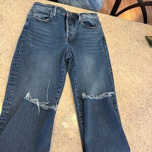 Kut From The Kloth Charlize Fab Ab High Rise Cigarette Jeans – Dark Wash – Sz 10